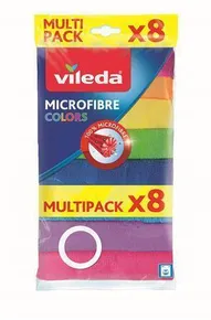 Ściereczki mikro "Colors", VILEDA, 8 szt.